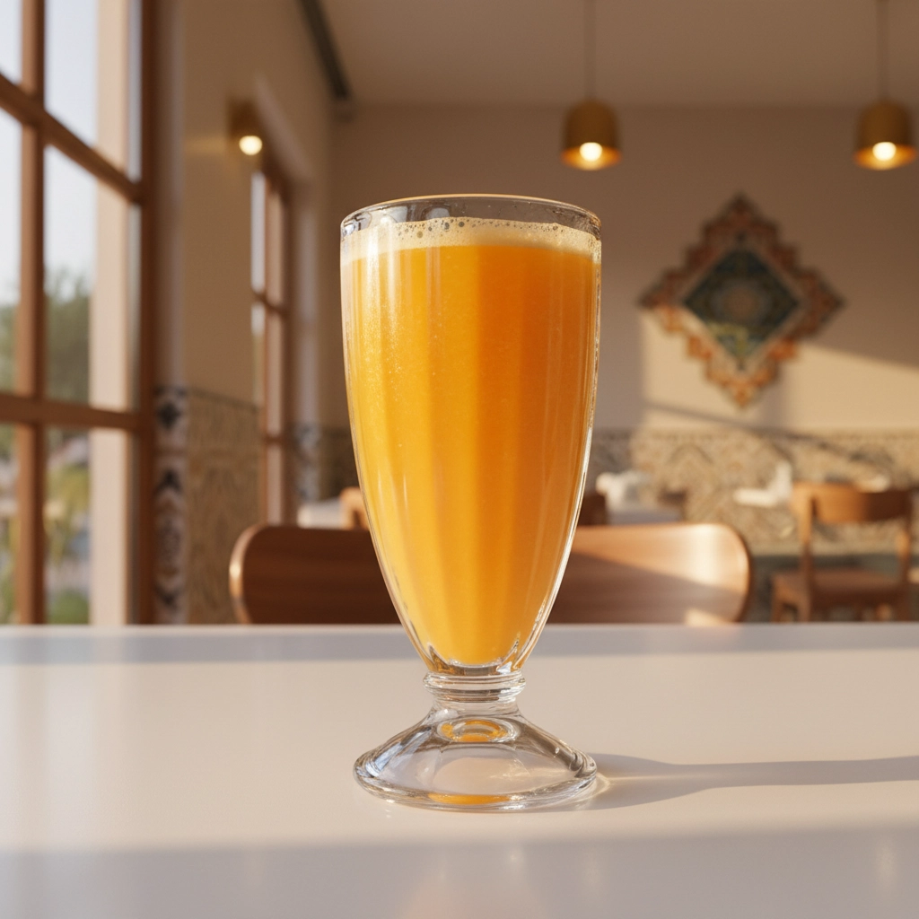 عصير برتقال طازج